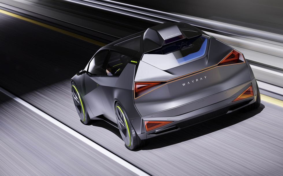 Электрический концепт WayRay Holograktor открывает двери в дополненную 3D-реальность